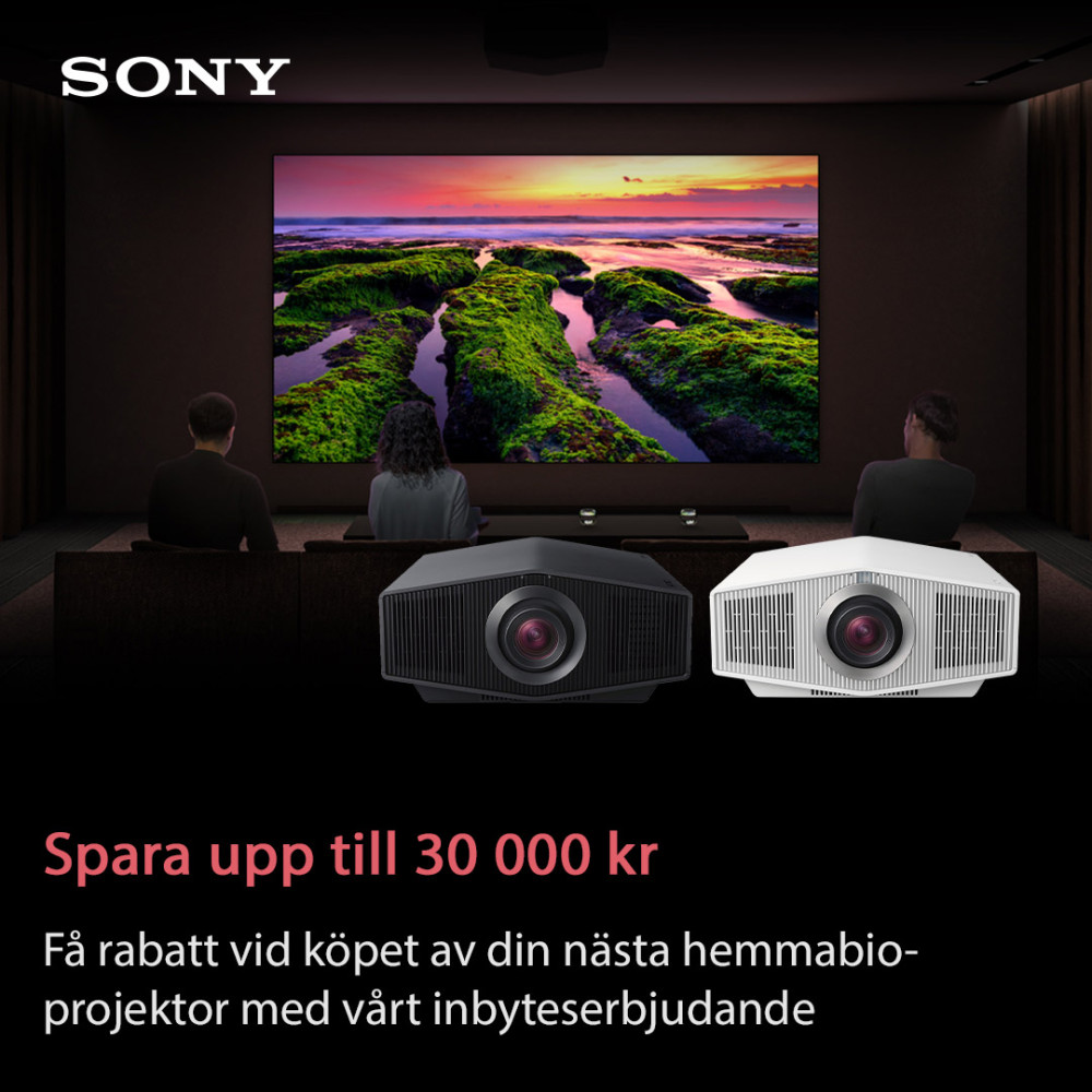 Sony Bravia projektor-inbyteskampanj